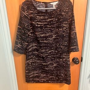 BCBGeneration patterned shift dress
